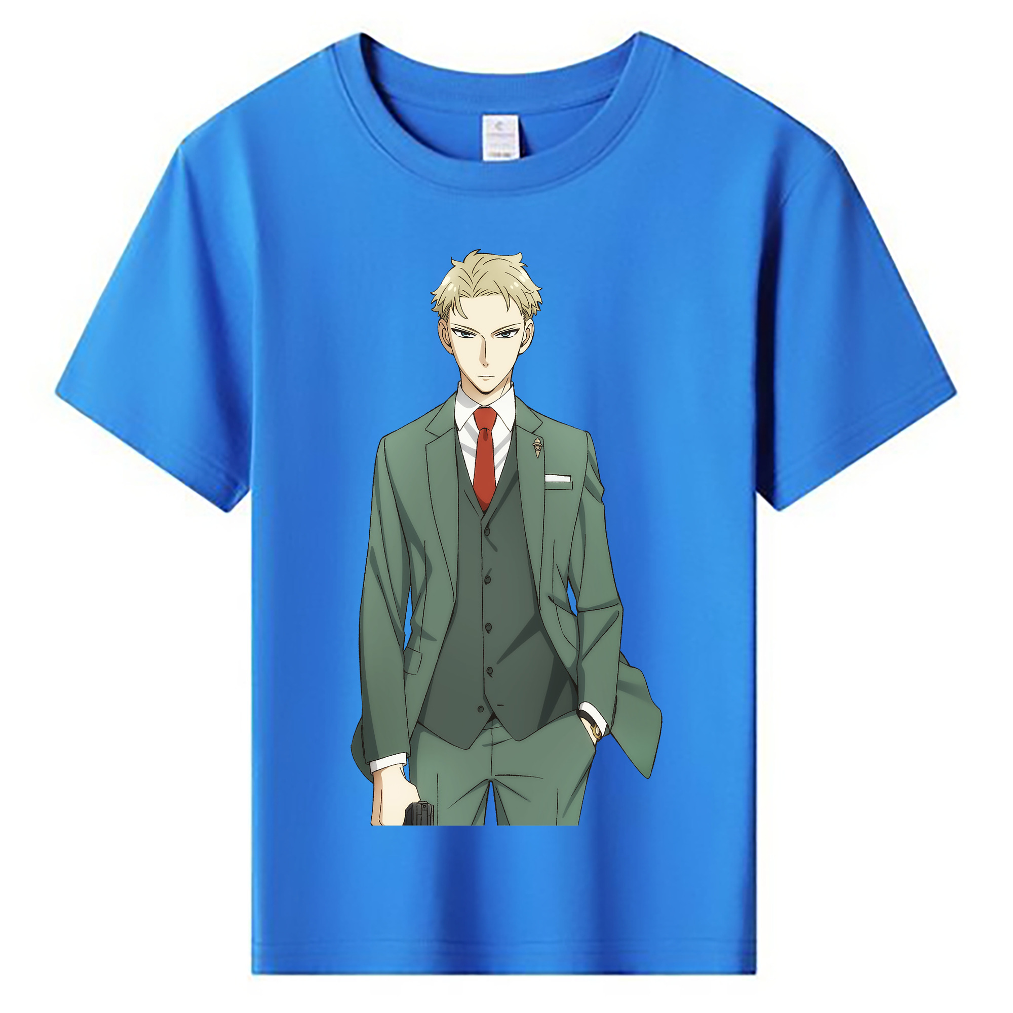 （画像用） SPY×FAMILY间谍家家酒 綿100％キッズTシャツ（フロントプリント）